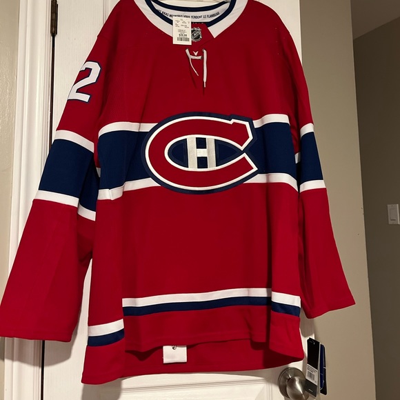 NWT Drouin Montreal Canadiens Authentic NHL Hockey Jersey | Size 52 (Large) - Picture 2 of 8